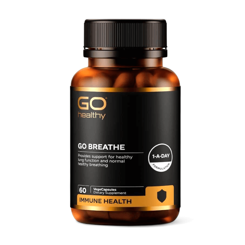 GO Healthy Breathe 60 Capsules