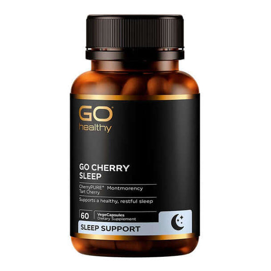 Go Healthy Cherry Sleep 紐西蘭高之源 櫻桃助眠精華 60粒