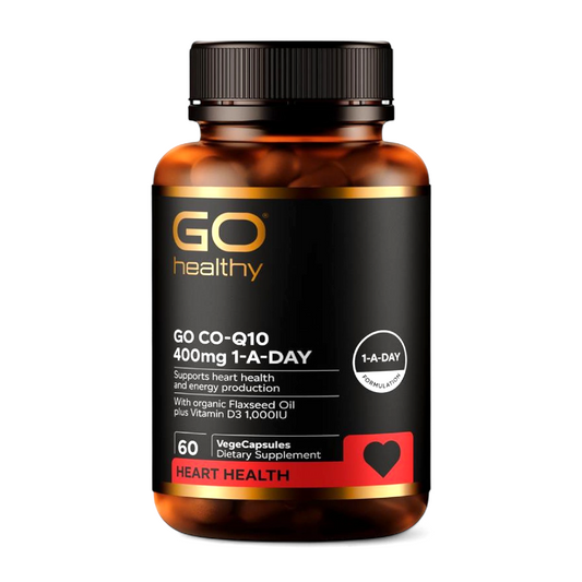 GO Healthy Co-Q10 400mg 60 Capsules