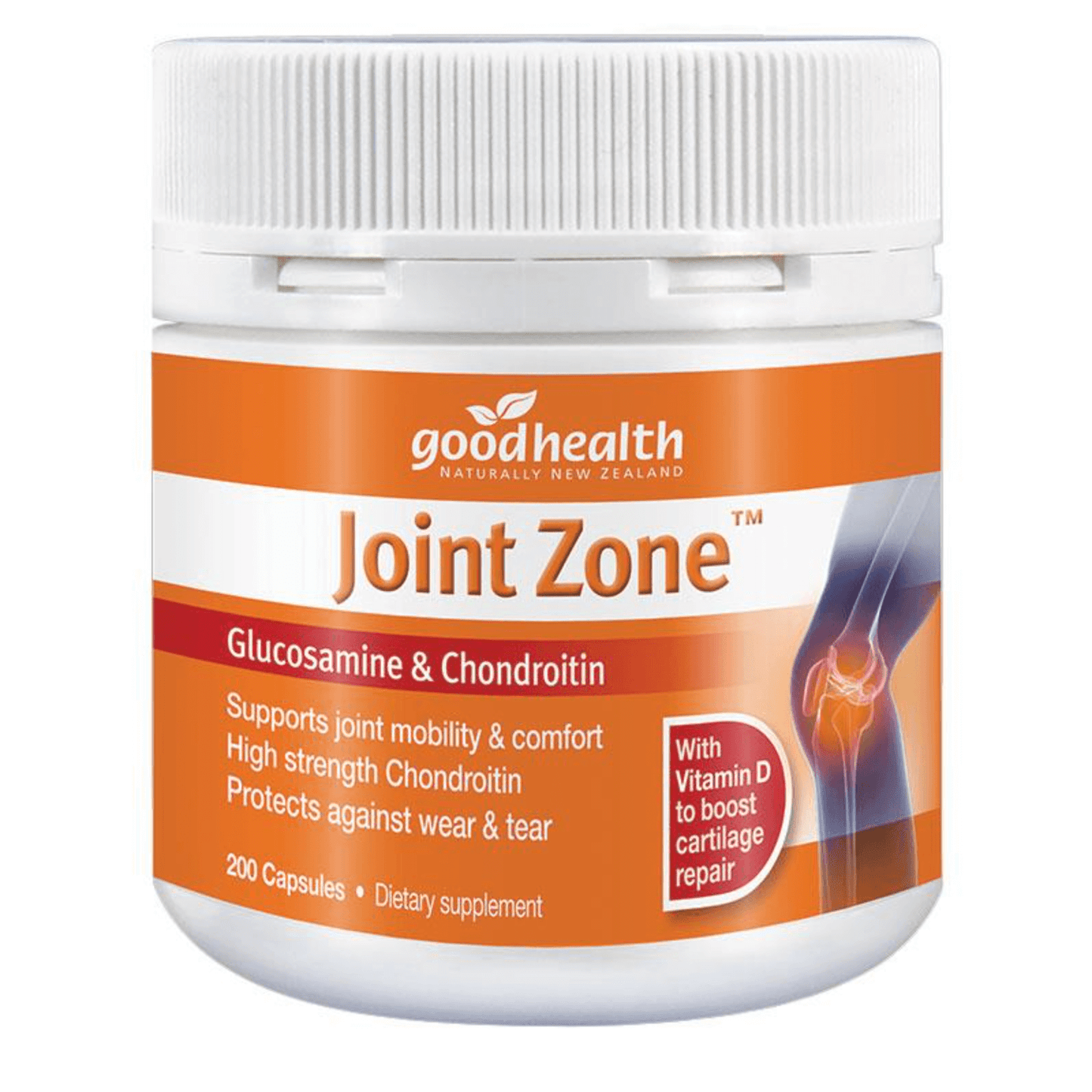 Good Health 紐西蘭好健康 關節靈膠囊含維生素D 200粒