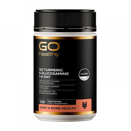 GO Healthy GO Turmeric & Glucosamine 120 Capsules