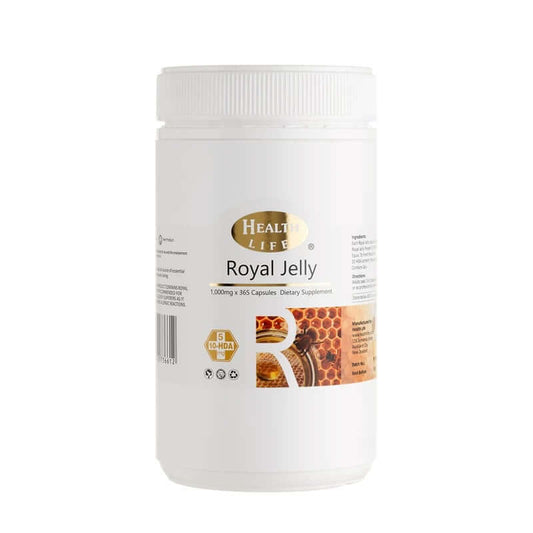 Health Life Royal Jelly 紐西蘭蜂王乳膠囊 1000mg 365粒