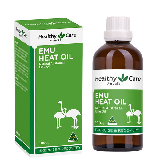 Healthy Care Emu Heat Oil，澳洲鴯鶓油 (按摩油) 100ml