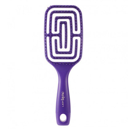 Lady Jayne Flexi-Glide Brush Large Purple