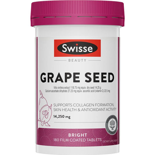 Swisse High Strength Grape Seed 180 Tablets