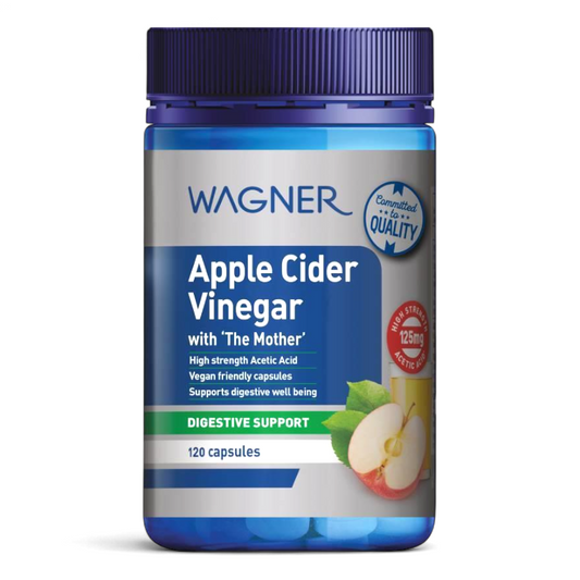 Wagner Apple Cider Vinegar 澳洲瓦格納，蘋果醋酵母菌 膠囊 120粒