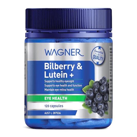 Wagner Bilberry Lutein 澳洲瓦格納，越橘 葉黃素 膠囊 120粒