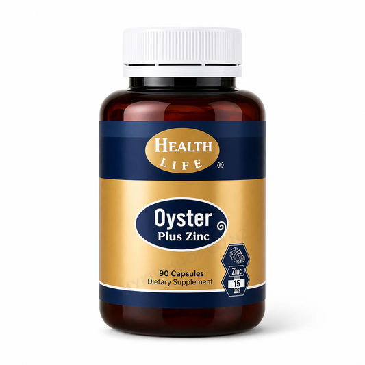 Watermarked - Health Life Oyster Plus Zinc 紐西蘭 牡蠣加鋅高含量精華 90粒