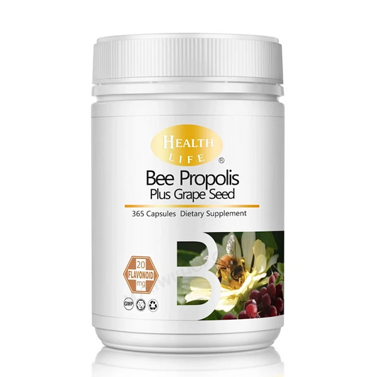 Watermarked - Health Life Bee Propolis + Grape Seed 葡萄籽精華蜂膠膠囊 365粒