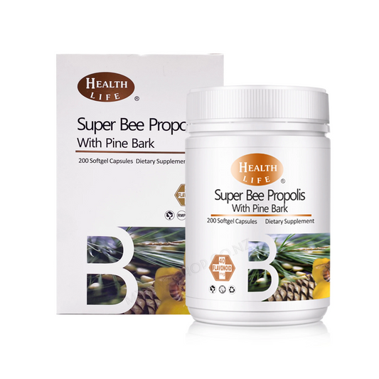Watermarked - Health Life Super Bee Propolis + Pine Bark 超級松樹醇蜂膠膠囊 200粒
