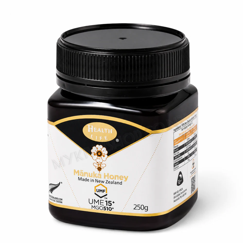 Health Life Manuka Honey UMF15+ MGO510+ 紐西蘭 麥蘆卡蜂蜜 250g