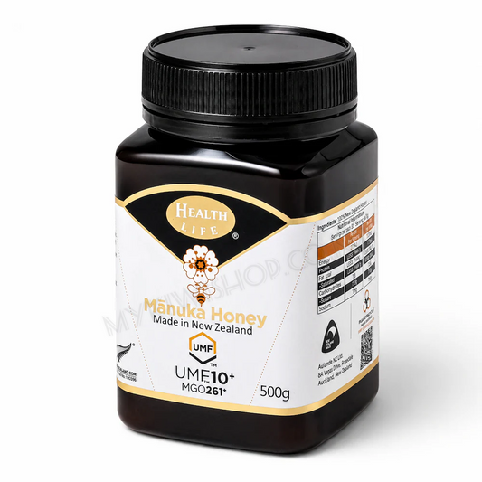 Watermarked - Health Life Manuka Honey UMF10+ MGO261+ 紐西蘭麥蘆卡蜂蜜 500g
