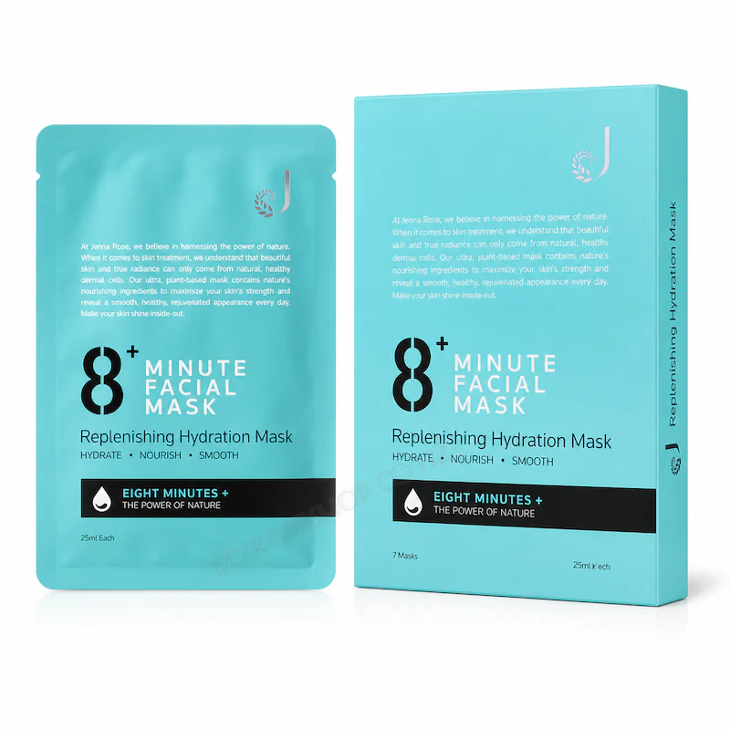 Jema Rose 8+ Minute Hydration Facial Mask 紐西蘭8分鐘，保濕補水面膜 7片入