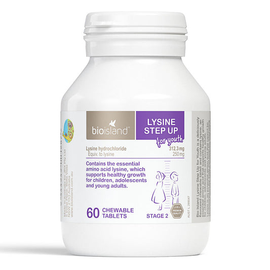 Bioisland 澳洲 嬰幼兒成長素赖氨酸片 60片