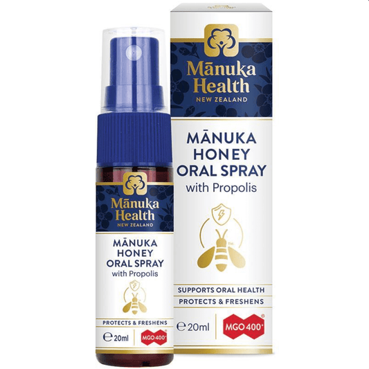 Manuka Health Propolis Spray 紐西蘭蜜紐康 蜂膠口腔噴劑 MGO400+ Bio30 20ml