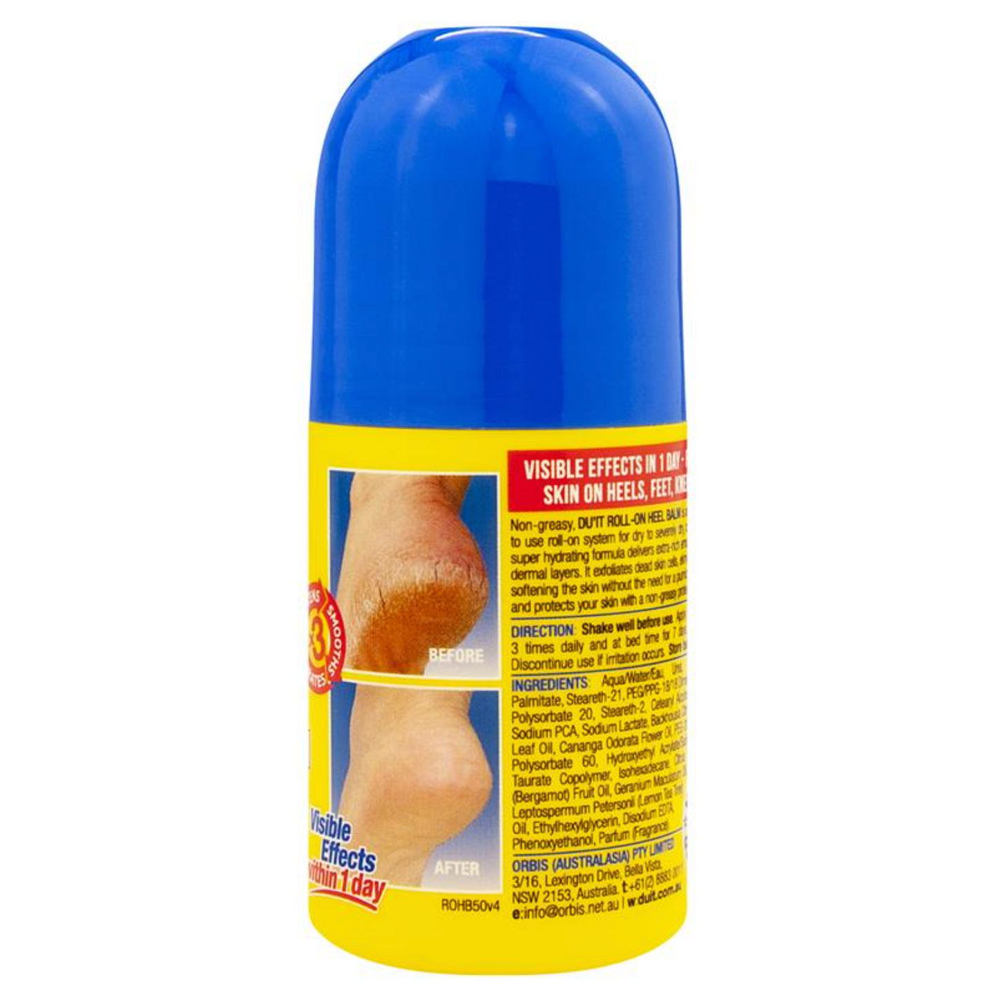DU'IT Roll-On Foot Moisturiser 50ml