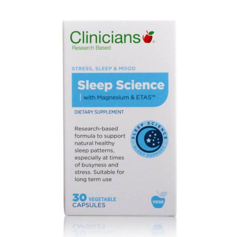 Clinicians Sleep Science，紐西蘭科立純，科學睡眠配方膠囊 30粒