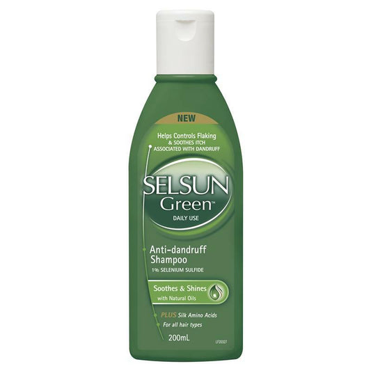 Selsun Green Soothing Anti-Dandruff Shampoo 200ml