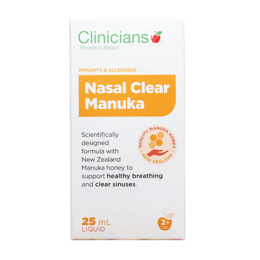 Clinicians Nasal Clear Manuka ニュージーランド クリニシャンズ マヌカクリア点鼻スプレー 25ml