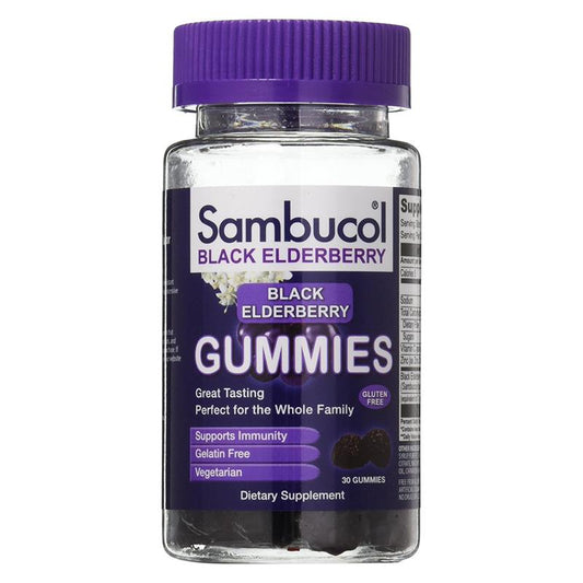 Sambucol Black Elderberry Gummies 30 Gummies