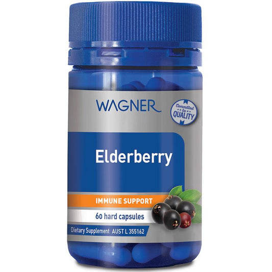 Wagner Elderberry 澳洲瓦格納，接骨木果膠囊 60粒