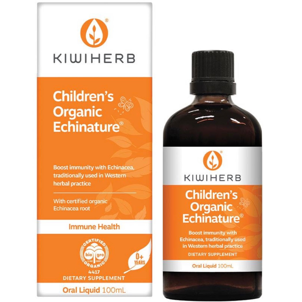Kiwiherb Children's Echinature，紐西蘭兒童紫錐菊止咳糖漿，100ml