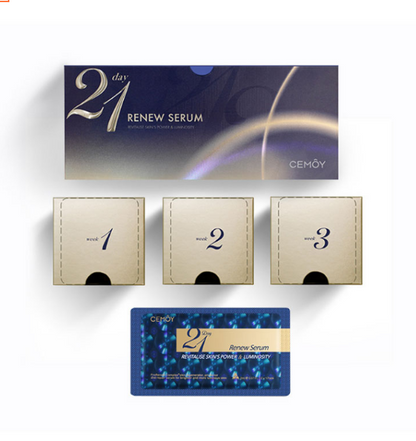 Cemoy 21 Day Renew Serum オーストラリア 21日間極光ナイトセラム 2ml x 21包 (01/2027)