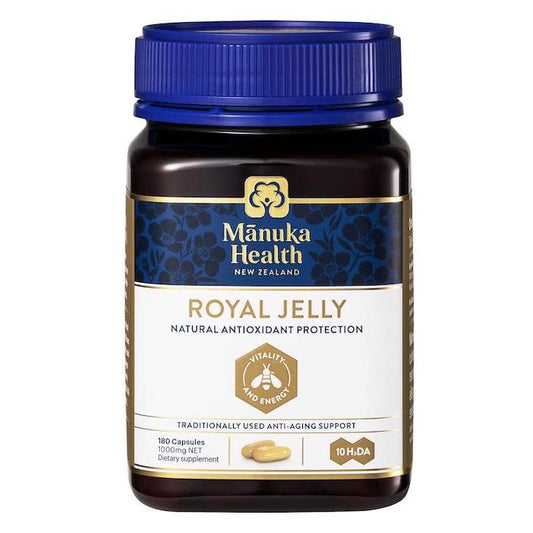 Manuka Health Royal Jelly 紐西蘭蜜紐康 蜂王漿膠囊 180粒
