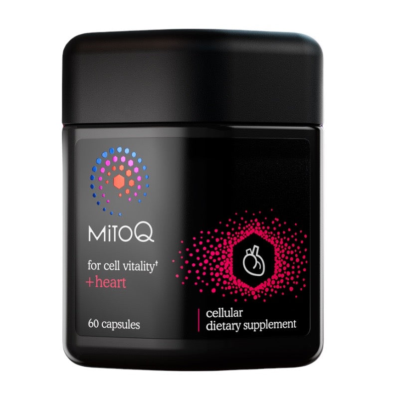 MitoQ Heart，紐西蘭，粒線體舒心膠囊 60粒