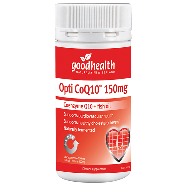 Good Health Fish Oil，紐西蘭好健康，魚油&輔酶 Q10 護心寧膠囊 90粒