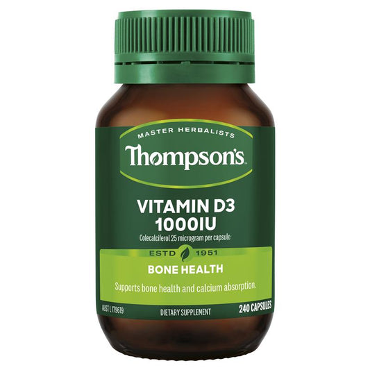 Thompson's Vitamin D3 240 Capsules