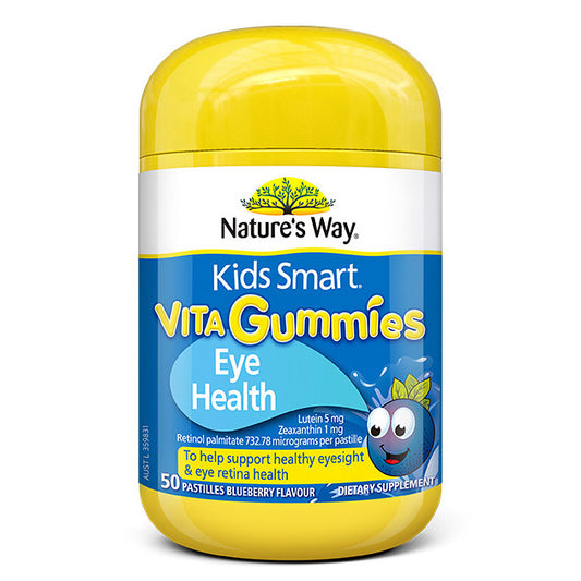 Nature’s Way Eye Health 澳洲佳思敏 兒童葉黃素抗藍光護眼 軟糖 50粒